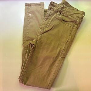 American Eagle Outfitters Women's Skinny Jeans - Olive